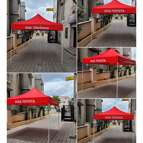 10x10ft Stainless Steel Folding Tent (Heavy Duty PU Coated)