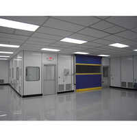 Cleanroom PUF Panel Partition Work Service