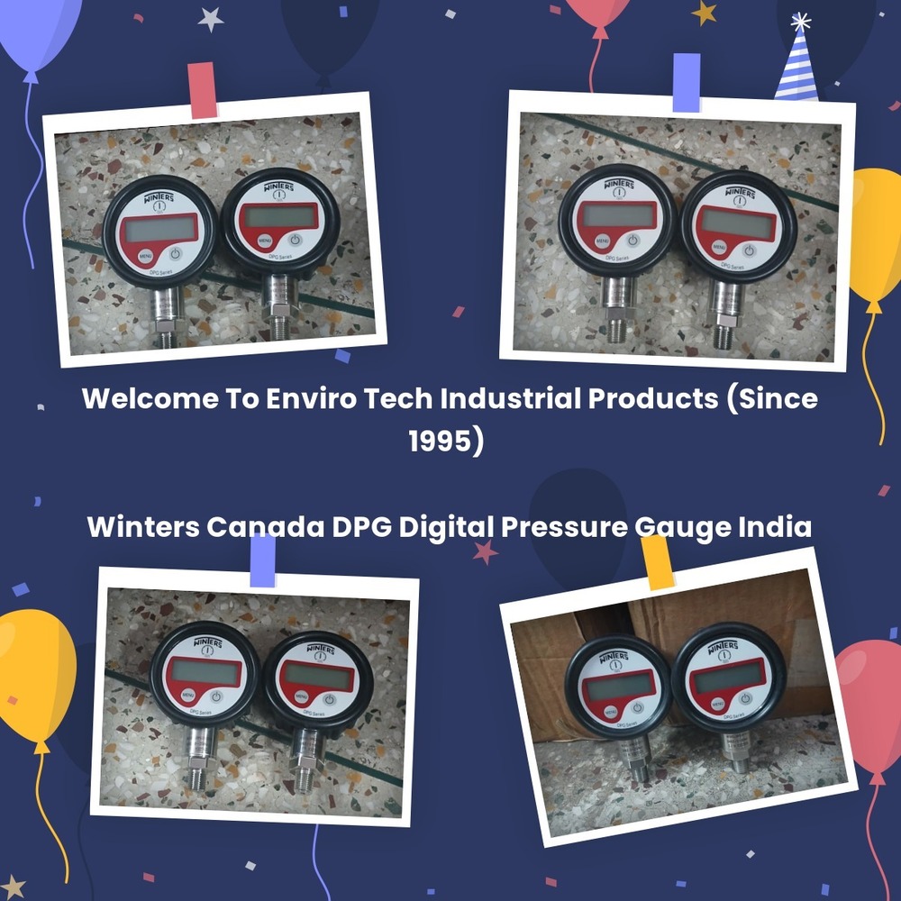 Digital Pressure Gauge Winters Instruments Canada MODEL DPG222R11 RANGE 0 To 250 bar