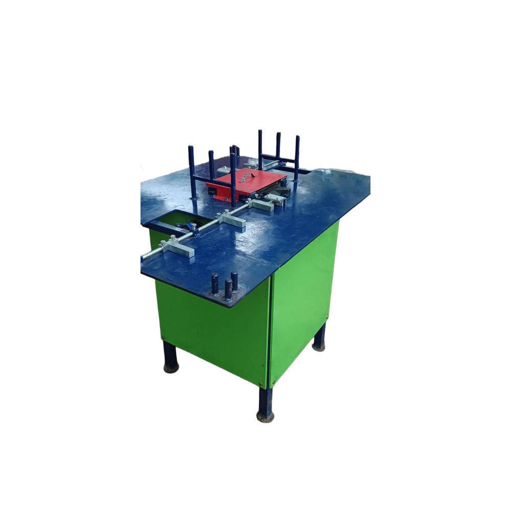 Construction Rod Cutting And Bending Machine - Color: Green & Blue