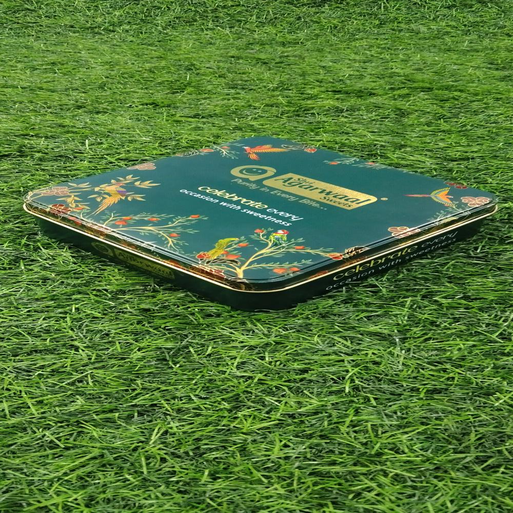 Sweet Printed Tin Container