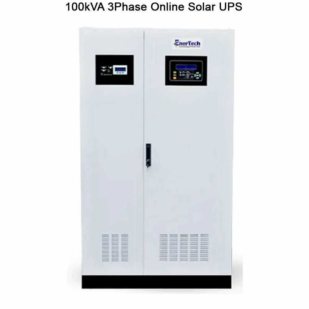 100Kva 3Phase Online Solar Ups - Application: Industrial