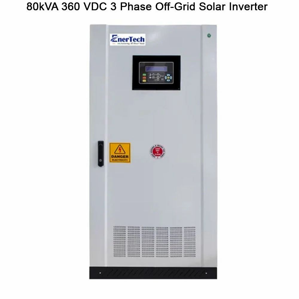Enertech 80kVA 360 VDC 3 Phase Off-Grid Solar Inverter