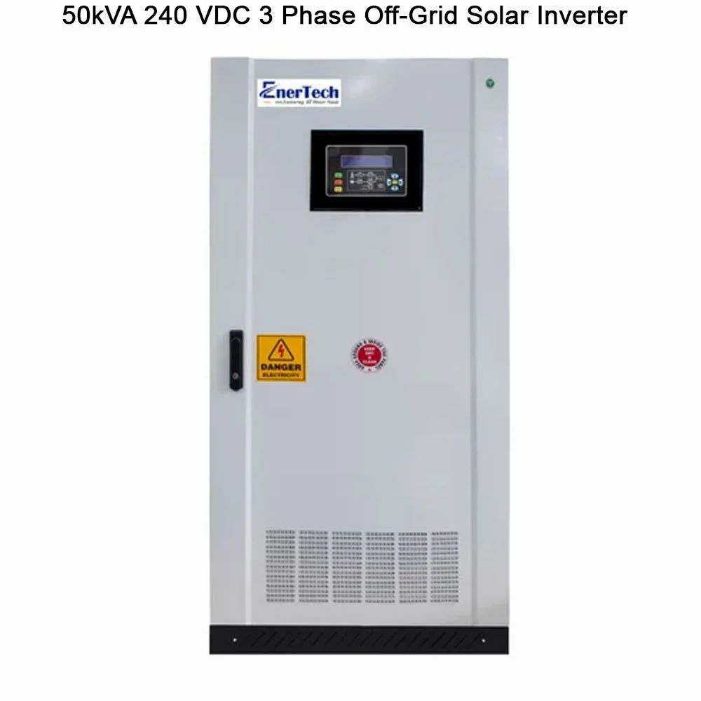 Enertech 50kVA 240 VDC 3 Phase ऑफ-ग्रिड सोलर इन्वर्टर