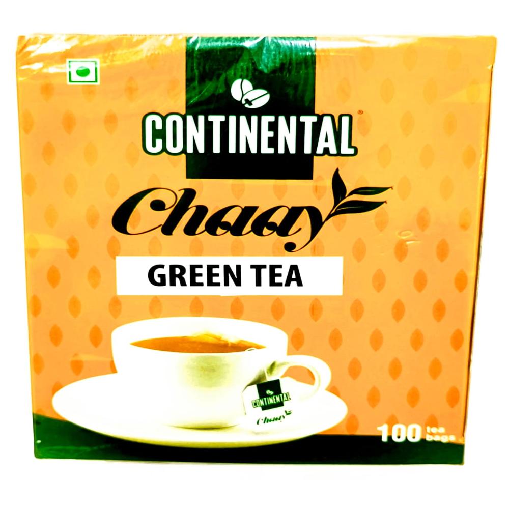 Continental Chaay Green Tea Bag - Color: Brown