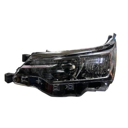 K D Headlight For Toyota Corolla Altis 2017-2020 Without Adjustable Motor (Type 4) - Lighting Color: Yellow