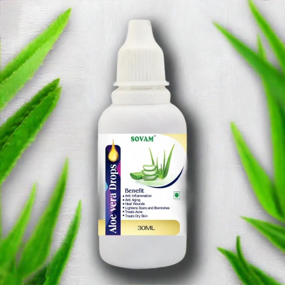 Sovam Aloe Vera Drop 30 Ml - Age Group: Suitable For All Ages