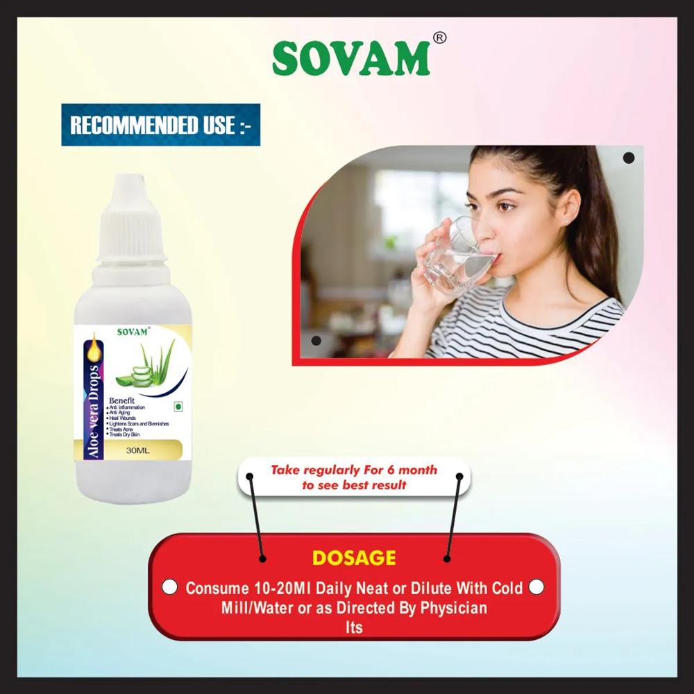 Sovam Aloe Vera Drop 30 ml