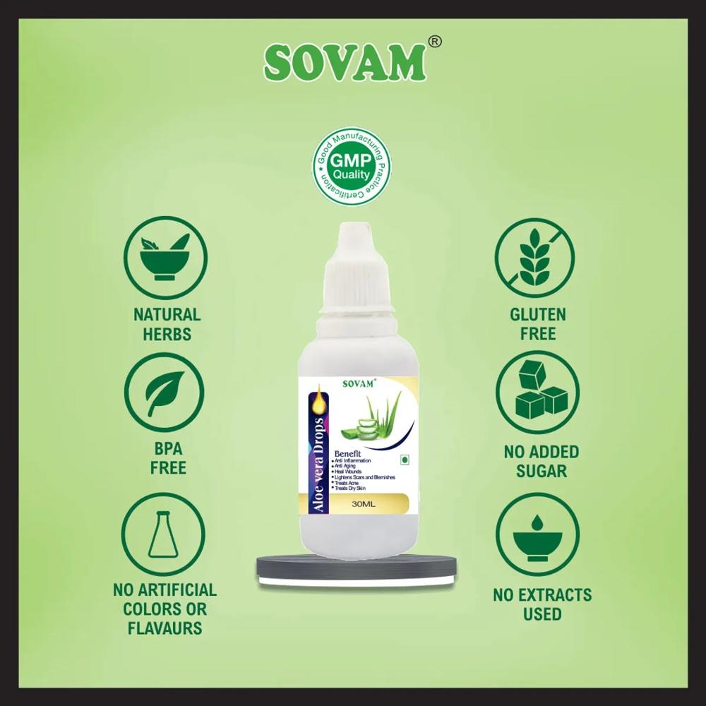 Sovam Aloe Vera Drop 30 ml