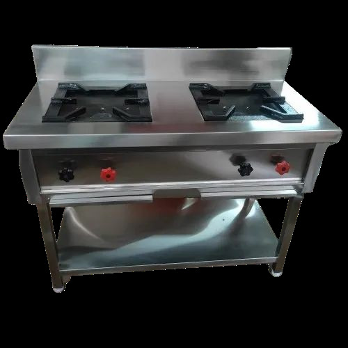 2 Burner Commercial Gas Stove - Features: High Quality