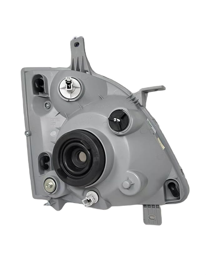K D Headlight Assembly For Tata Super Ace 2009-now/venture 2011-2017 Pair ( Without Adjustable Motor) - Body Material: Plastic