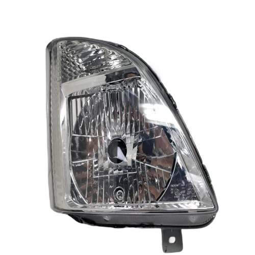 K D Headlight Assembly For Tata Super Ace 2009-now/venture 2011-2017 Pair ( Without Adjustable Motor) - Body Material: Plastic