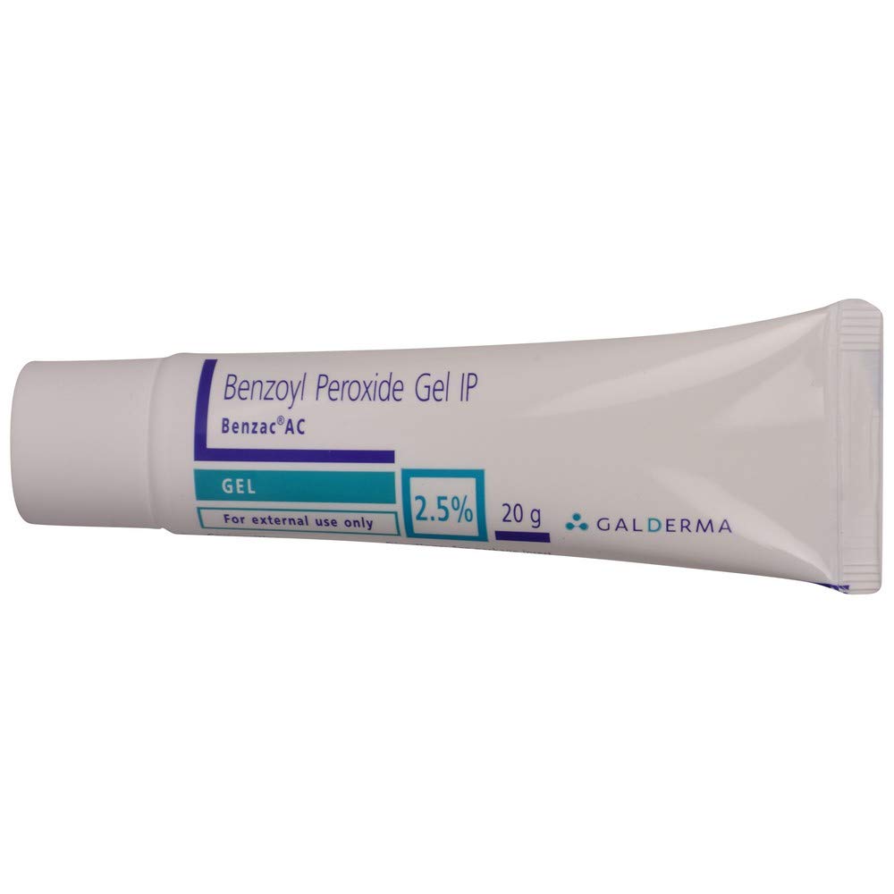 Benzac AC BENZOYL PEROXIDE-2.5% Gel 20gm