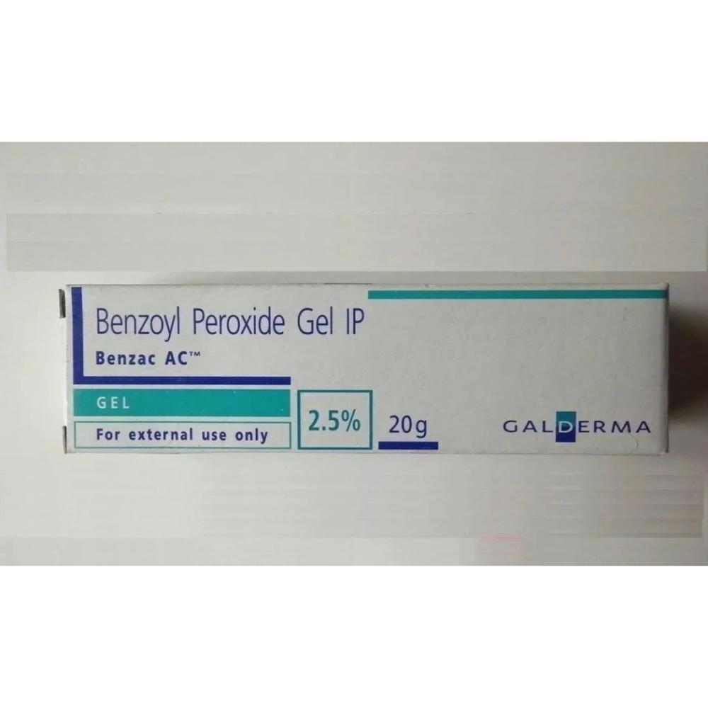 Benzac AC BENZOYL PEROXIDE-2.5% Gel 20gm