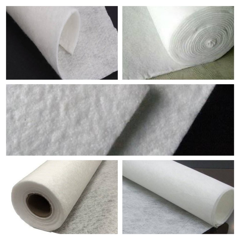White Geotextile  Fabric - Application: Commercial