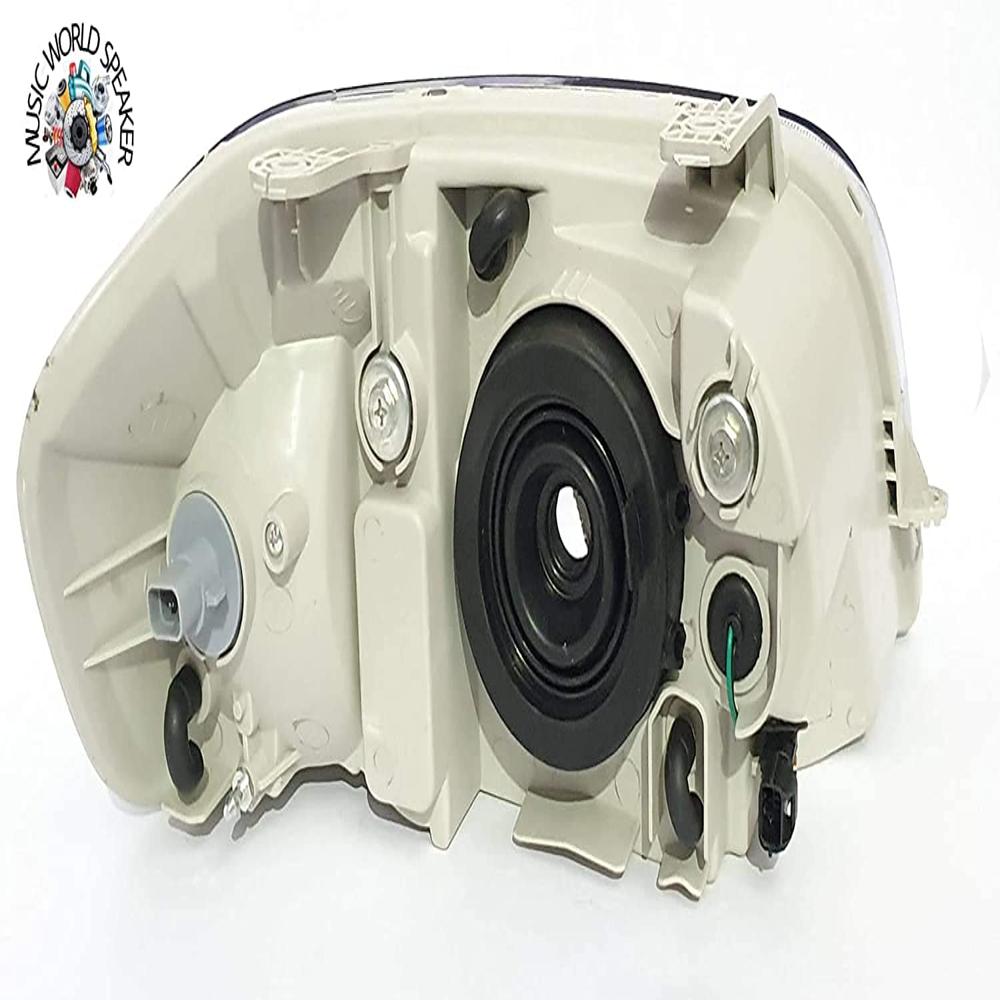K D Headlight for Chvrlt Aveo (Left & Right Side) Pair 2009-2012 ( WITHOUT ADJUSTABLE MOTOR)