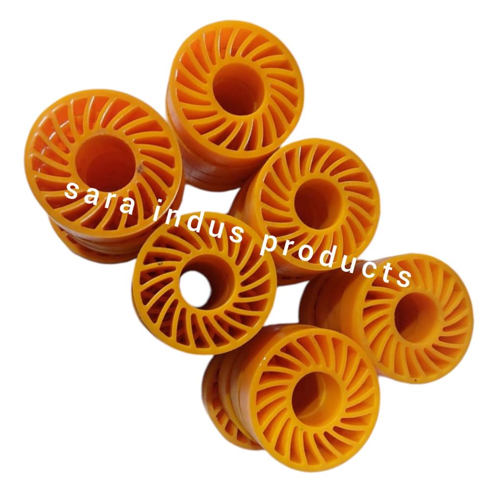 Polyurethane Zero Crush Wheel - Color: Yellow