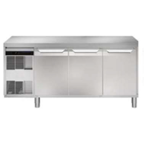 3 Door Under Counter Chiller - Color: Silver