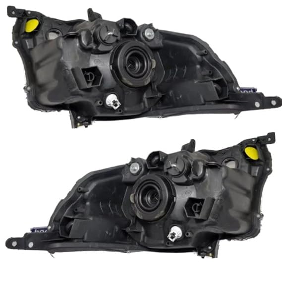K D Headlight For Maruti Baleno 2015-2019 ( Without Adjustable Motor) - Body Material: Plastic