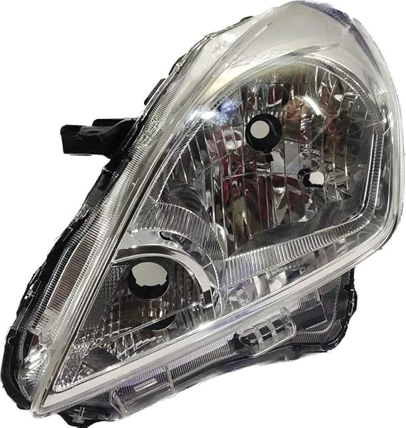 K D Headlight For Maruti Baleno 2015-2019 ( Without Adjustable Motor) - Body Material: Plastic