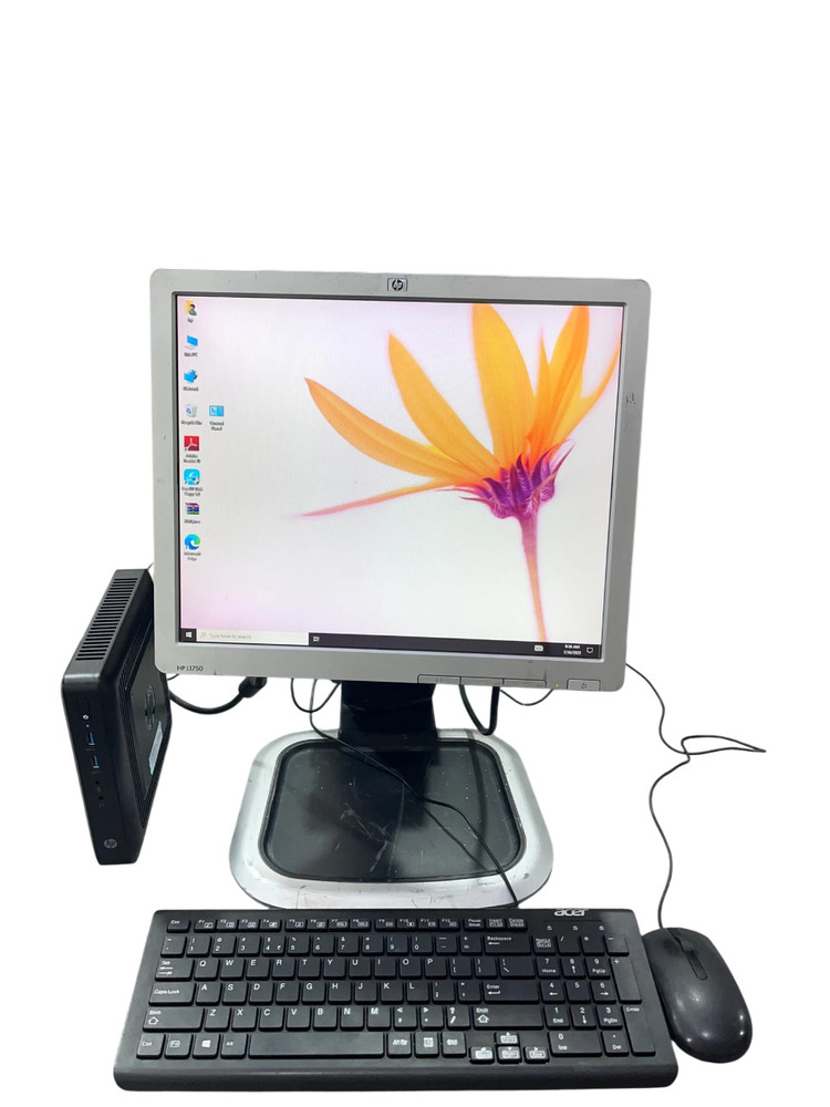 नवीनतम HP Thin Computer Desktop जिसे पुनर्निर्मित किया गया है।