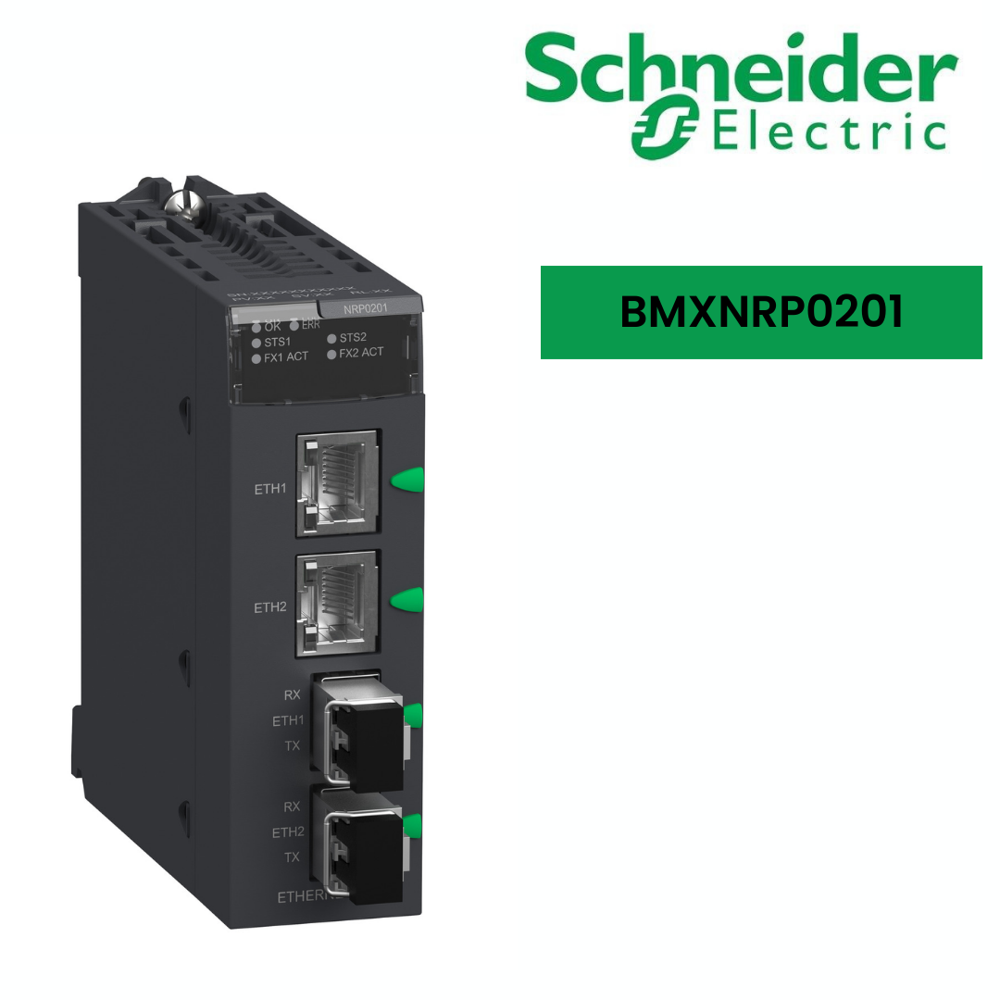 Bmxnrp0201-fiber Converter Sm/lc 2ch 100mb - Color: Black