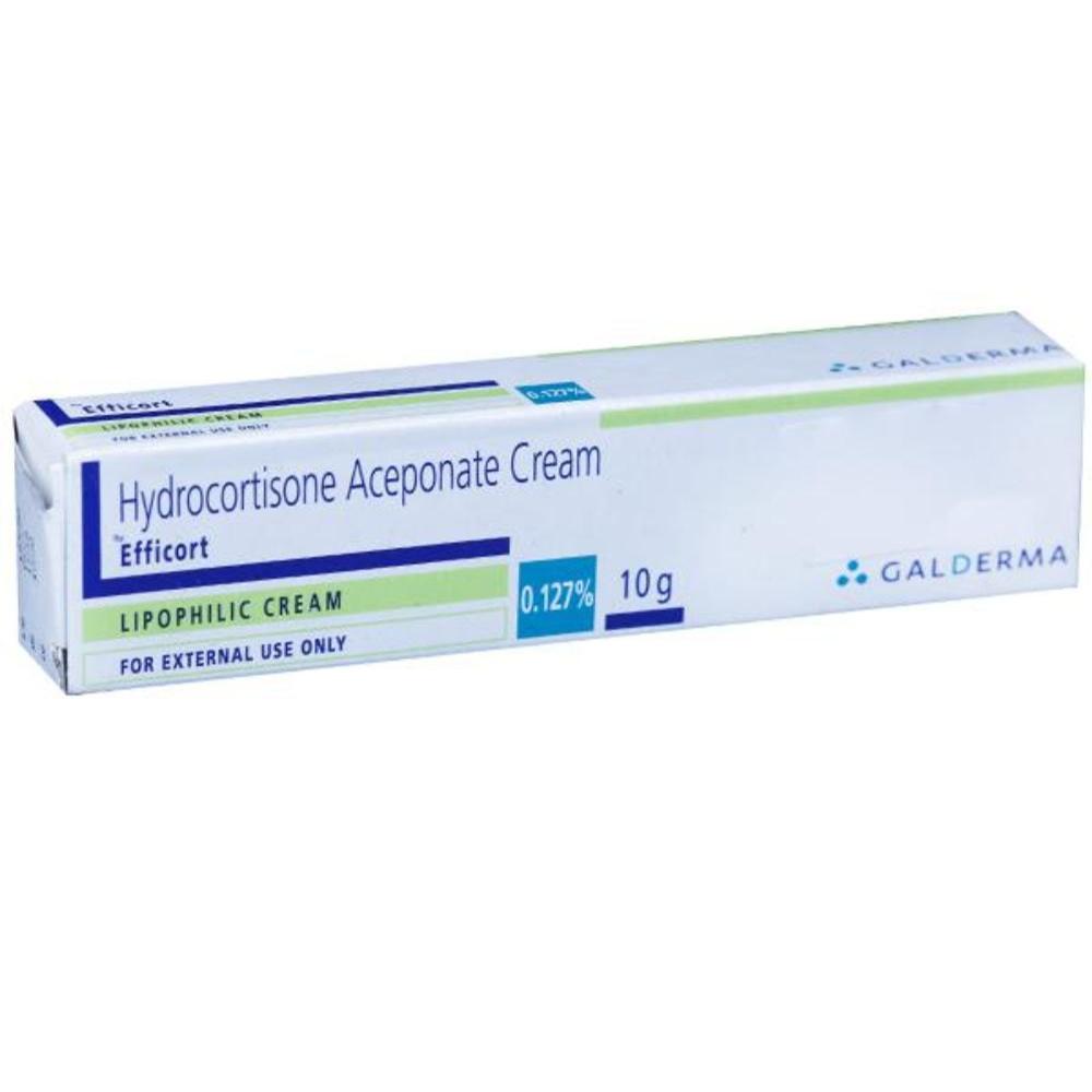 Efficort HYDROCORTISONE-0.127%W/W 10gm Cream