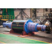 Heavy Duty Machine Work Rolls - Color: Silver