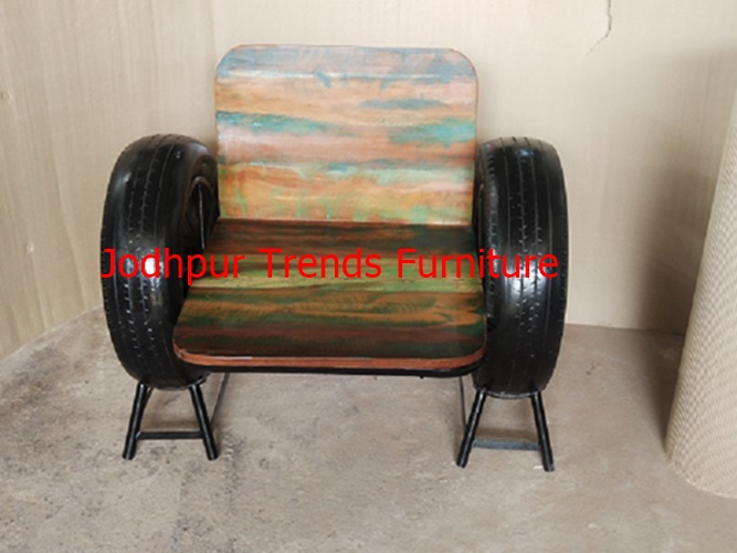 Decorative New Design Vintage Furniture Single Seater Sofa Jodhpur