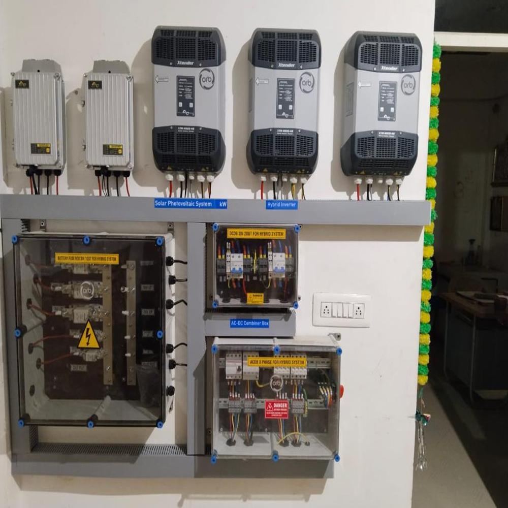 Solar Hybrid System 3Kw To 10Kw With Lead Acid Battery - Application: Industrial