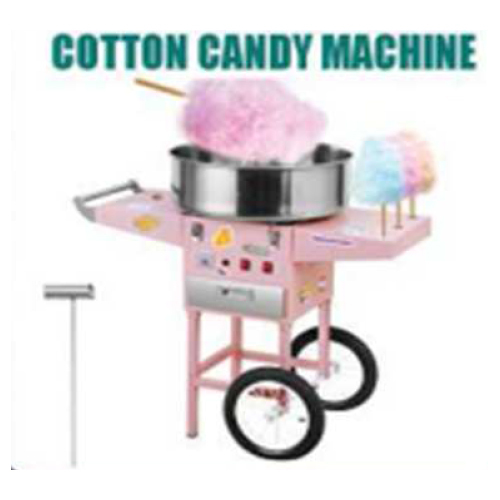 Cotton Candy Machine (Gas Electric) - Application: Industrial