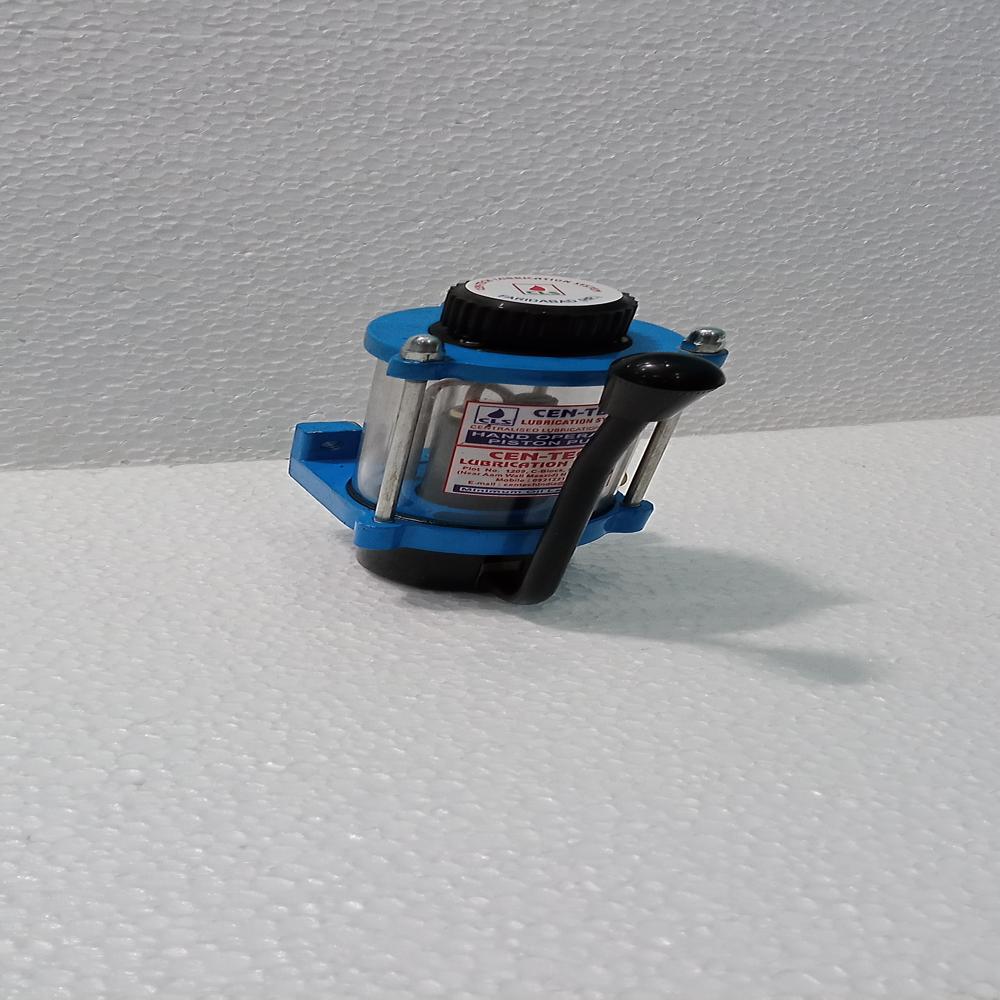 Manual Lubrication Pump - Color: Blue