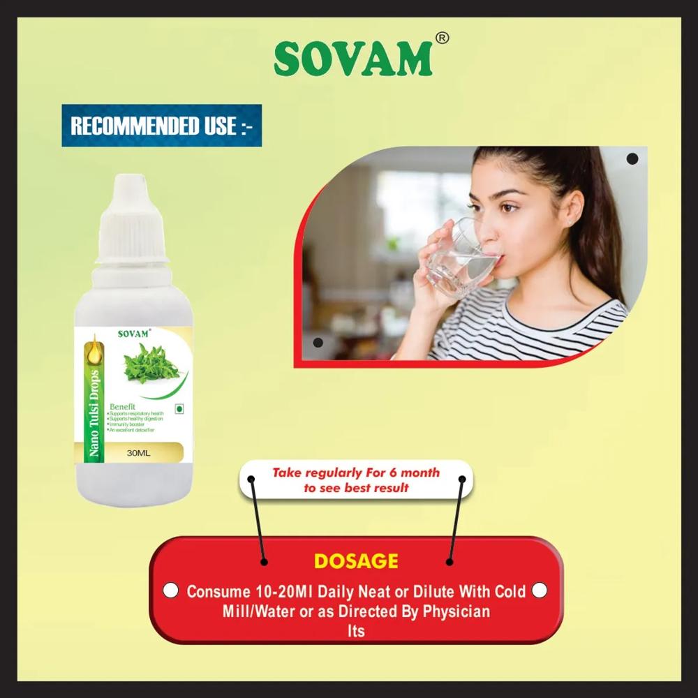 Sovam Nano Tulsi Drop 30 ml