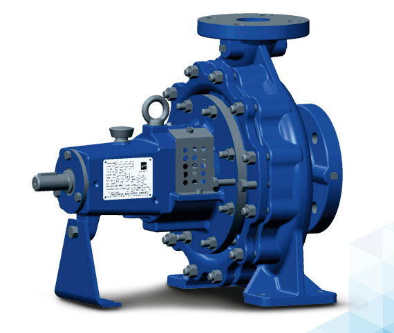 Dbxe End Suction Pump - Color: Blue Paint Coated