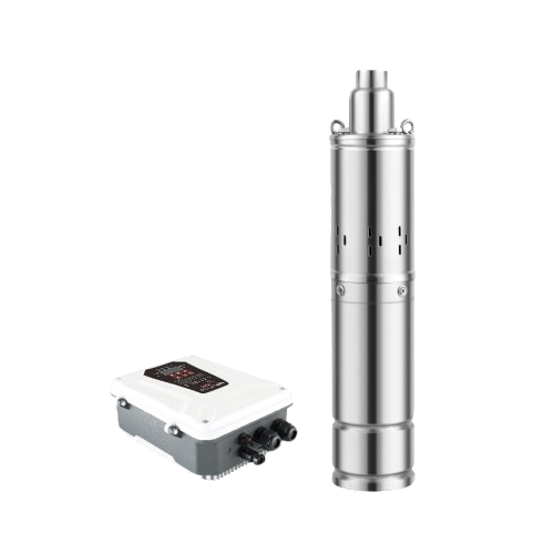 Y4Ss Solar Submersible Pump Series - Color: Silver
