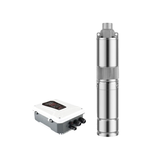 Y3Hs Solar Submersible Pump Series - Color: Silver