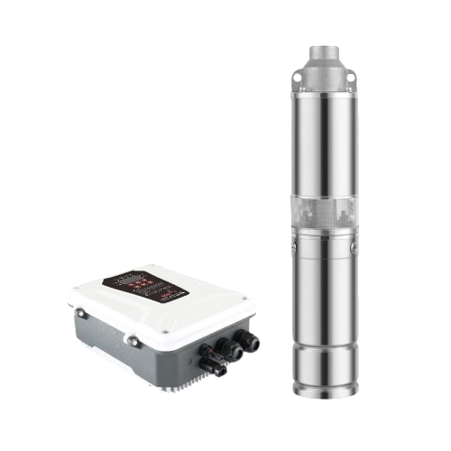 Y4Hs Solar Submersible Pump Series - Color: Silver