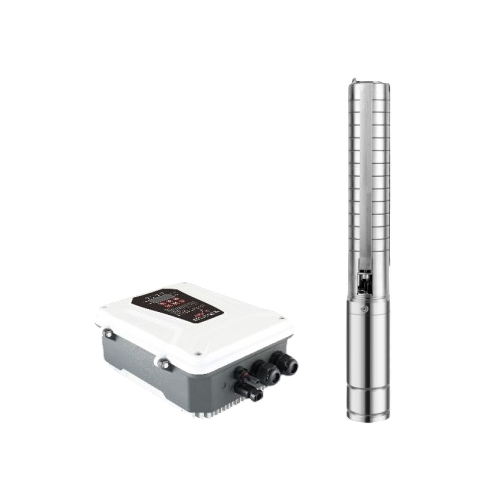 Y3Sc Solar Submersible Pump Series - Color: Silver