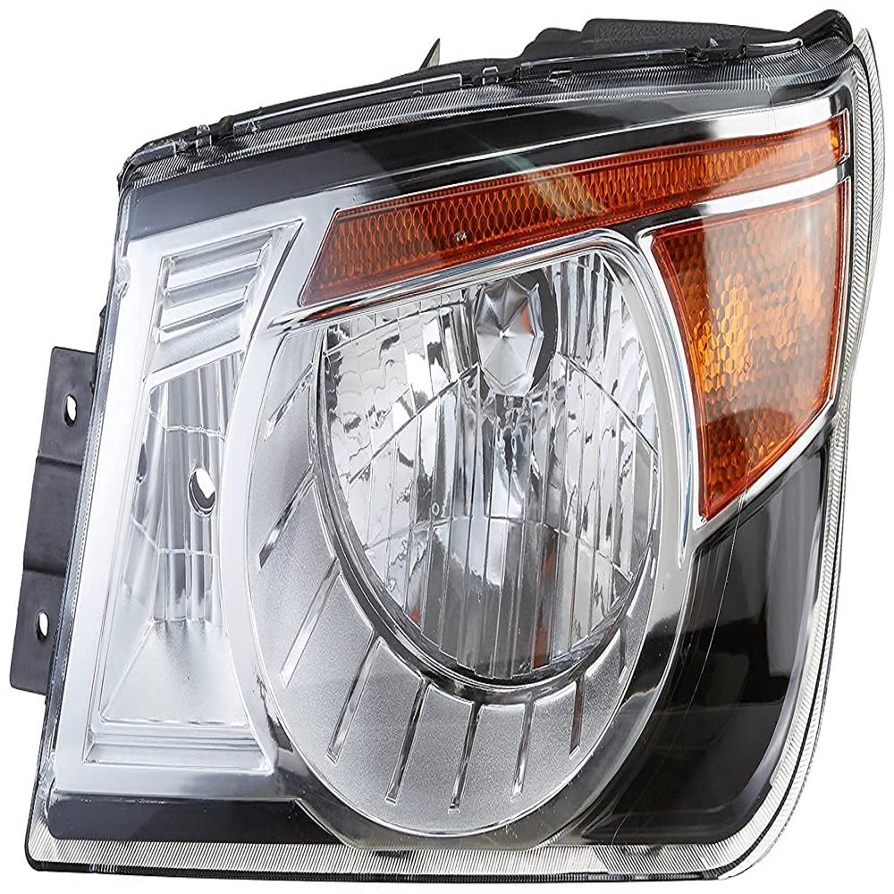 K D Headlight For Mahindra Bolero Type 3 With Bulb (2011-now) ( Without Adjustable Motor, Halogen) - Features: Waterproof