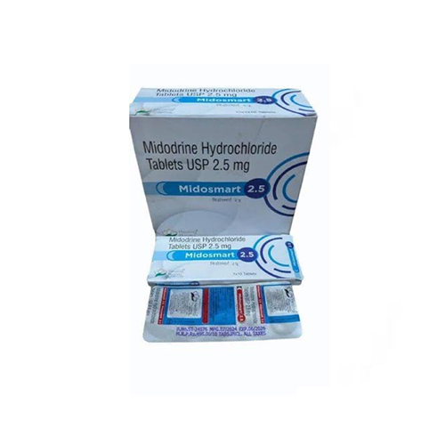 2.5Mg Midodrine Hydrochloride Tablets Usp - Drug Type: General Medicines