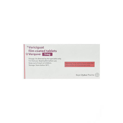 5Mg Vericiguat Film Coated Tablets - Drug Type: General Medicines