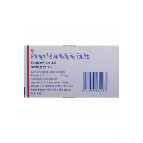2.5Mg Ramipril And Amlodipine Tablets - Drug Type: General Medicines