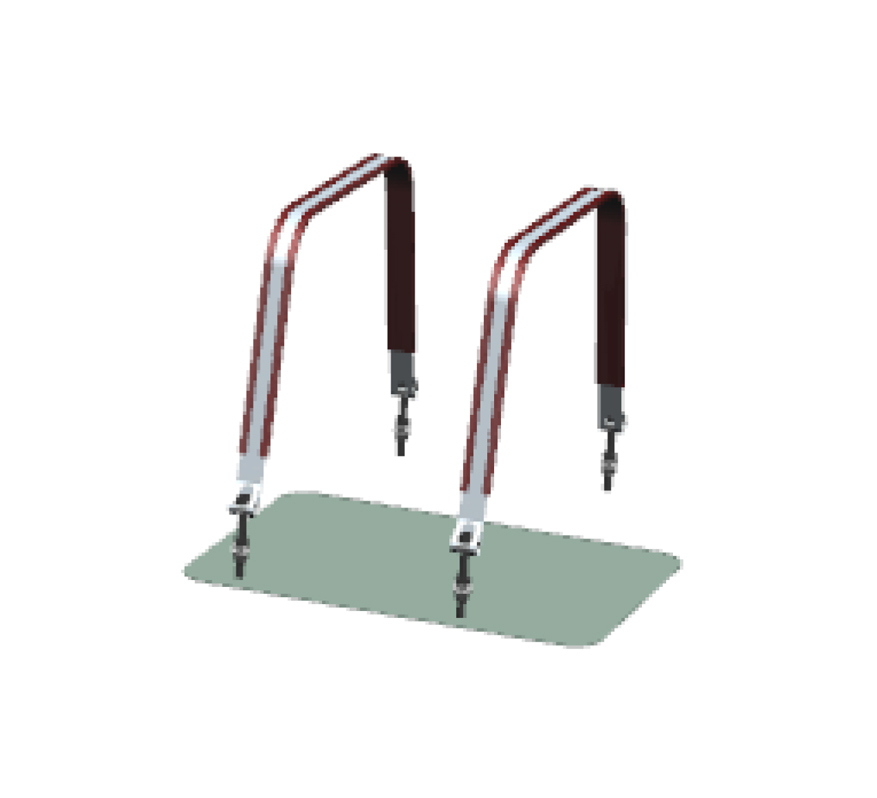 Petu Mounting Straps - Color: Silver
