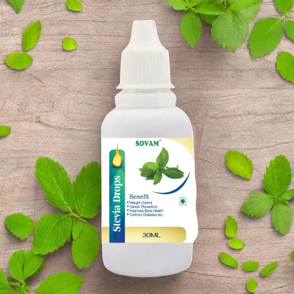 Sovam Stevia Drop 30 Ml - Age Group: Suitable For All Ages