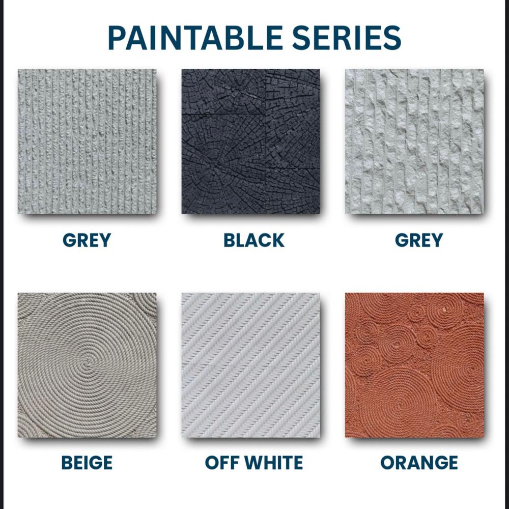Stone texture Interior and Exterior flexible polymer (Paintable )