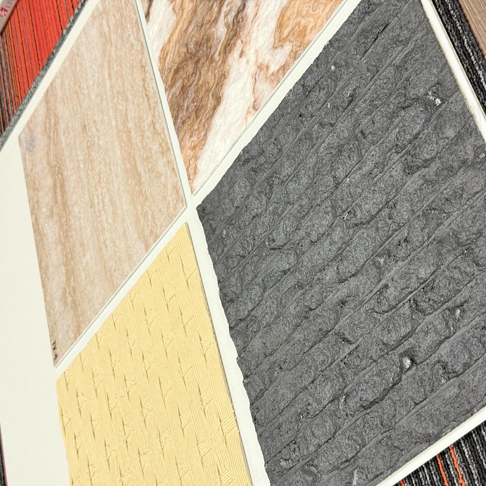 Stone texture Interior and Exterior flexible polymer (Paintable ) cladding veneer rock marble flute premium stone finish elevation panel
