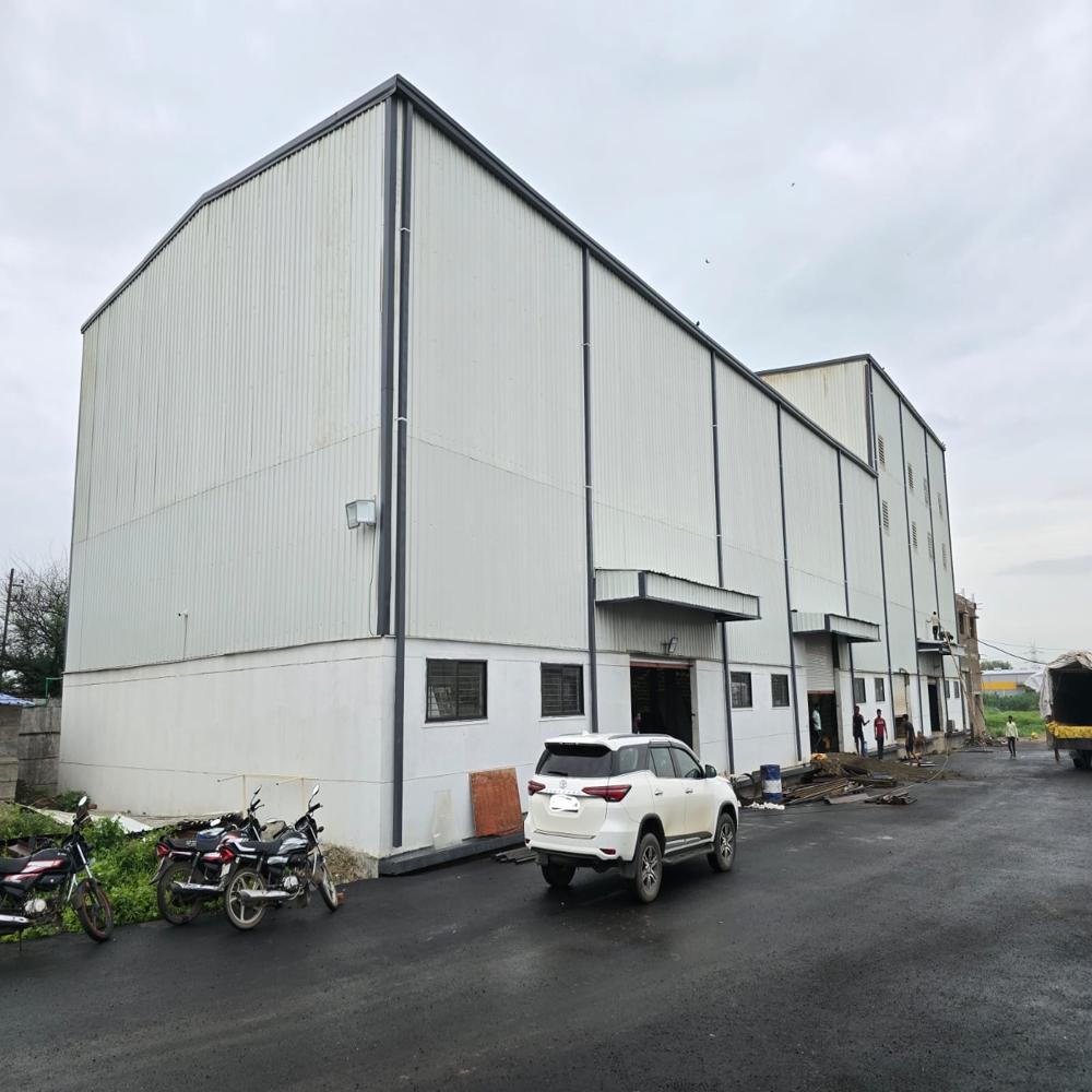 Prefab Mild Steel Warehouse Shed