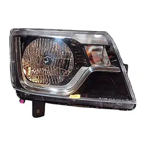 K D Halogen Headlight Assembly For Mahindra Bolero Type 4  2020-Now With Bulb ( Without Adjustable Motor)