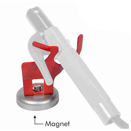 MIEHSM इलेक्ट्रोड होल्डर स्टैंड जो मैग्नेटिक बेस के साथ आता है