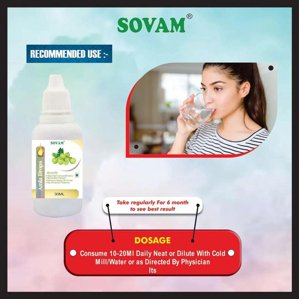 Sovam Amla Drop 30 Ml - Age Group: Suitable For All Ages
